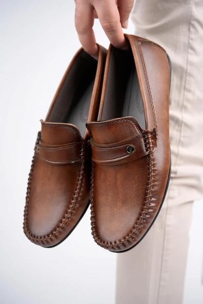 Muggo MB107 Garantili Erkek Günlük Klasik Casual Rahat Ortopedik Ayakkabı - 5