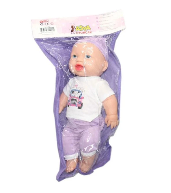 Asya Oyuncak Poşette Bebek 35 CM (Karışık Model 1 Adet) - 4