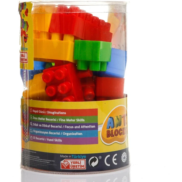 Asya Oyuncak Ant Blocks 34 Parça Lego - 2
