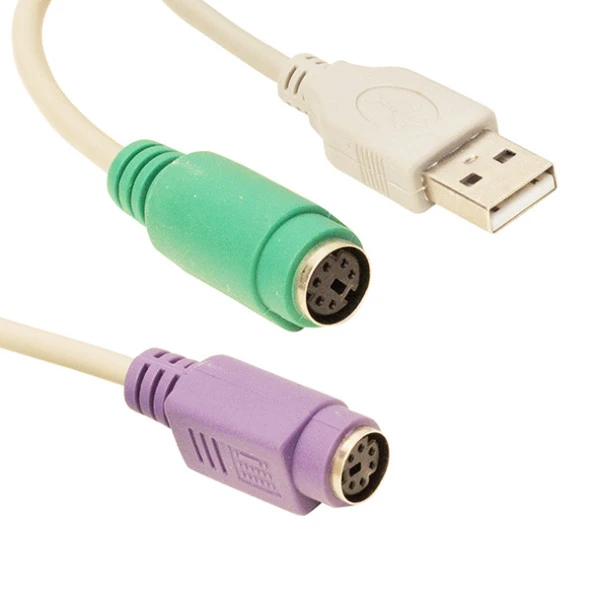 USB TO PS2 KLAVYE/MOUSE ÇEVİRİCİ (2818)