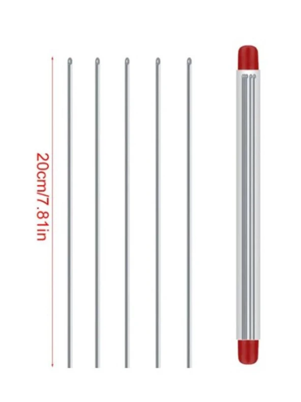 Captain Yem Şişi 1mm Canlı Yem Takmak İçin 25cm İnox Şiş 5 Adet - 2