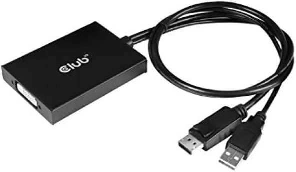 Club 3D CAC-1010-A Aktif Adaptör DisplayPort DVI-D HDCP OFF (Sinema ekranları için)