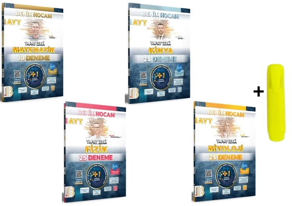 AYT Yapay Zekâ Sayısal Deneme Benim Hocam Yayınları Matematik Fen