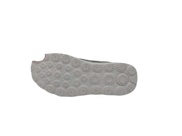 Paggi 1802 Erkek Gri Nubuk Deri Loafer Ayakkabı - 5