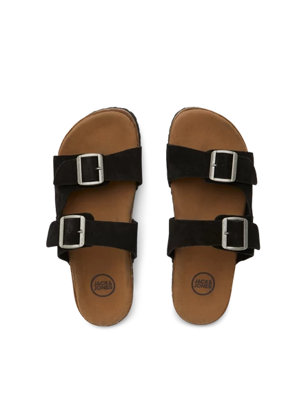 JACK JONES Erkek Deri Terlik 12231428 - 3