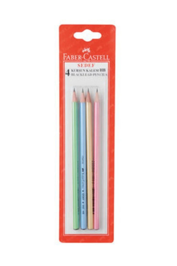 Faber Castell Sedef Kurşun Kalem 4'lü
