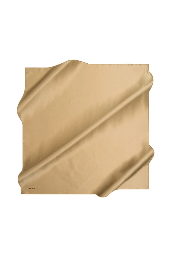 90x90 7747758 Düz Taşlanmış Ipek Krep Saten