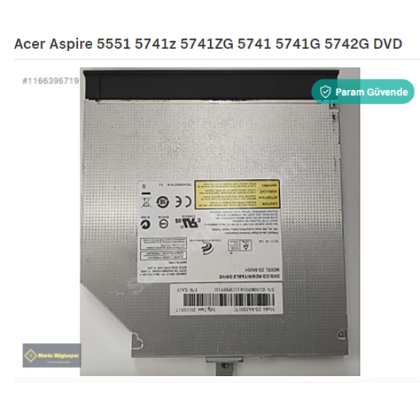 Acer Aspire 5551 5741z 5741ZG 5741 5741G 5742 5742G DVD