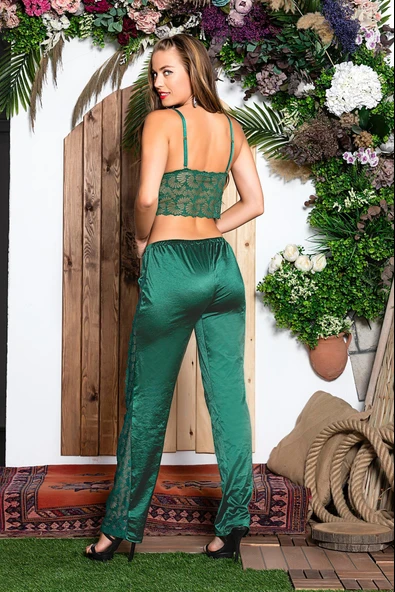 Gallipoli 31726 Bralet Sütyen Gömlek Pantolon Takım - 8