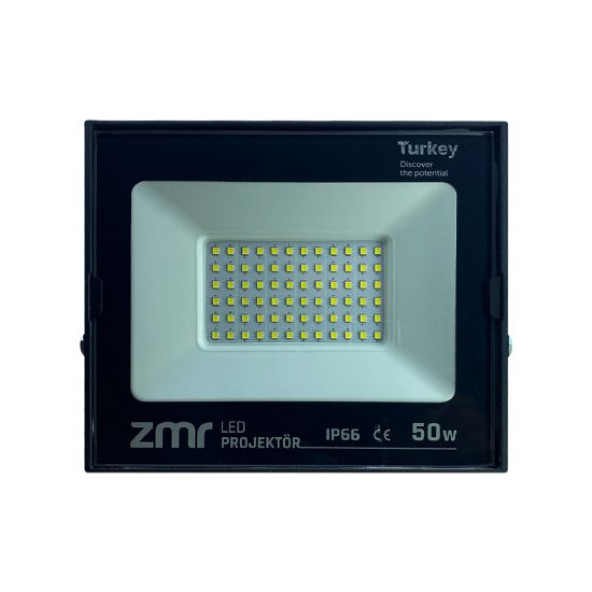 ZMR 50 Watt Smd LED Projektör Beyaz Işık