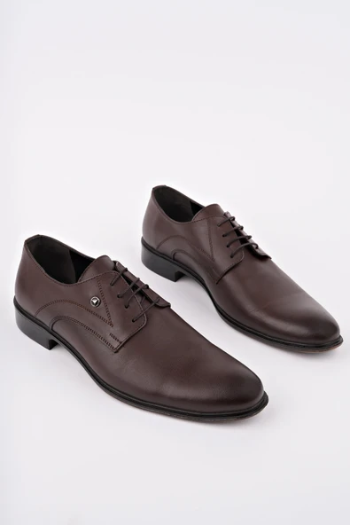 Muggo H043 Hakiki Deri Klasik Erkek Ayakkabı - 7