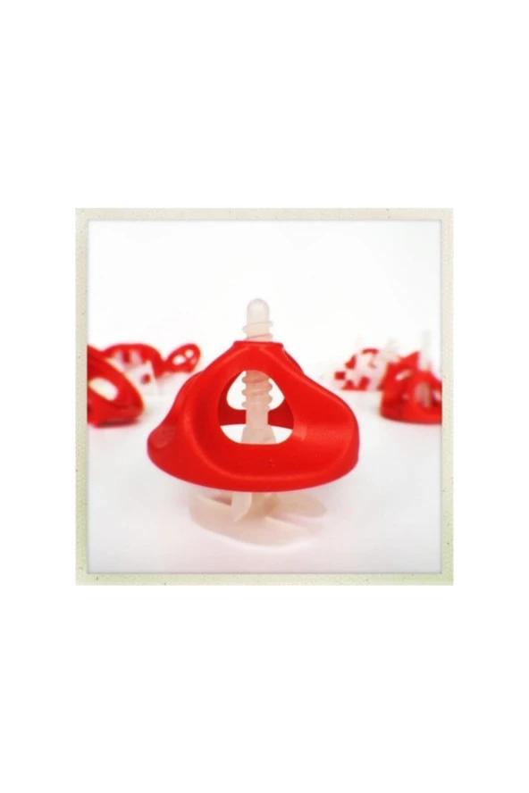 Made Twister Seviye Tespit Derz Artısı Somunu Vidalı Sistem Seramik Tutucu 1 Paket ( 100 Adet ) - 2