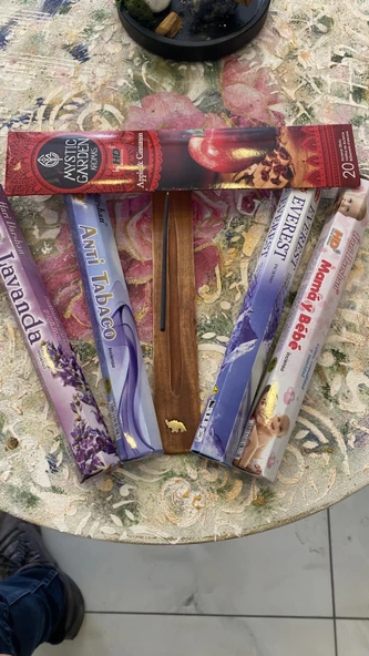 Çubuk Tütsü Seti Çiçek - Resim 2