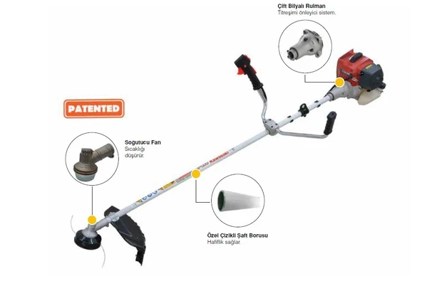 Kawasaki X800 Evo Mikawa Benzinli Yan Tırpan 3.0 Hp Orj Kawasaki ürün görseli