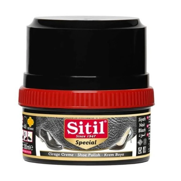 Sitil 200gr (175ml) Siyah Ayakkabı Boyası