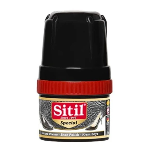 Sitil 60gr, (50ml) Siyah Ayakkabı Boyası