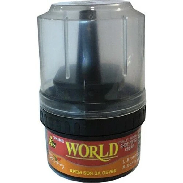 World A,Kahve 55ml Ayakkabı Boyası