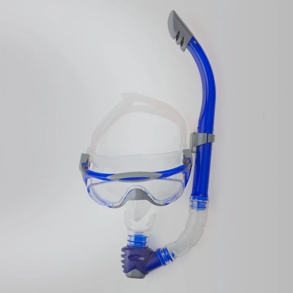 Speedo Glıde Mask Snorkel Set Unı Gre/Bl S8016595052A - 2