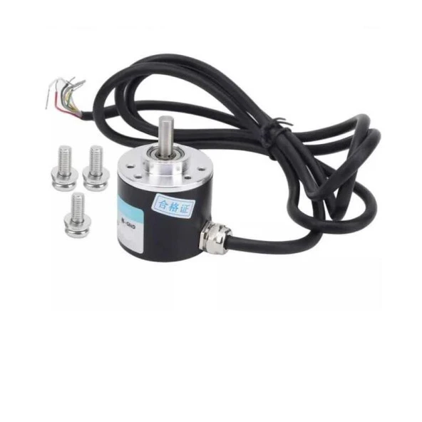 Artımlı Optik Döner Enkoder - 5-24V/DC 600 Darbe - (Rotary Encoder) - Resim 2