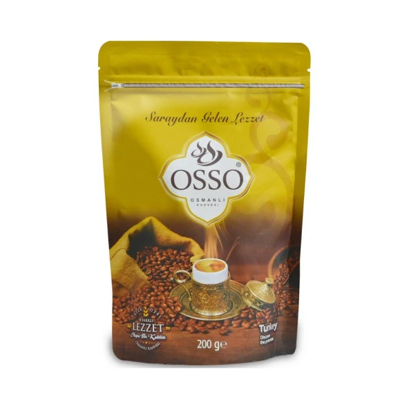 Osso Osmanlı Kahvesi 8 Karışımlı 4'lü Set 200 Gr