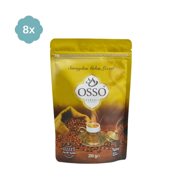 Osso Osmanlı Kahvesi 200gr 24'lü Koli. KH-05 - Resim 4