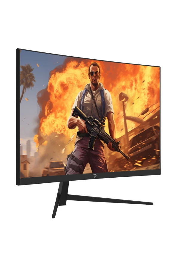 Gamepower 24" Vivid T40 180Hz 0.5Ms Curved Va Gaming Monitör - 7