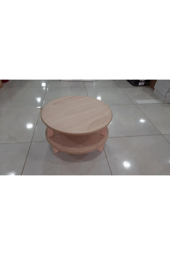 Söylemezavm Ekmek Açma Tahtası Yer Sofrası (Katlanır) 50 cm - 4