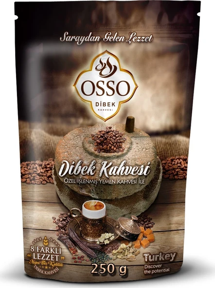 Osso Dibek Kahvesi 200 gr 24'lü - Resim 5