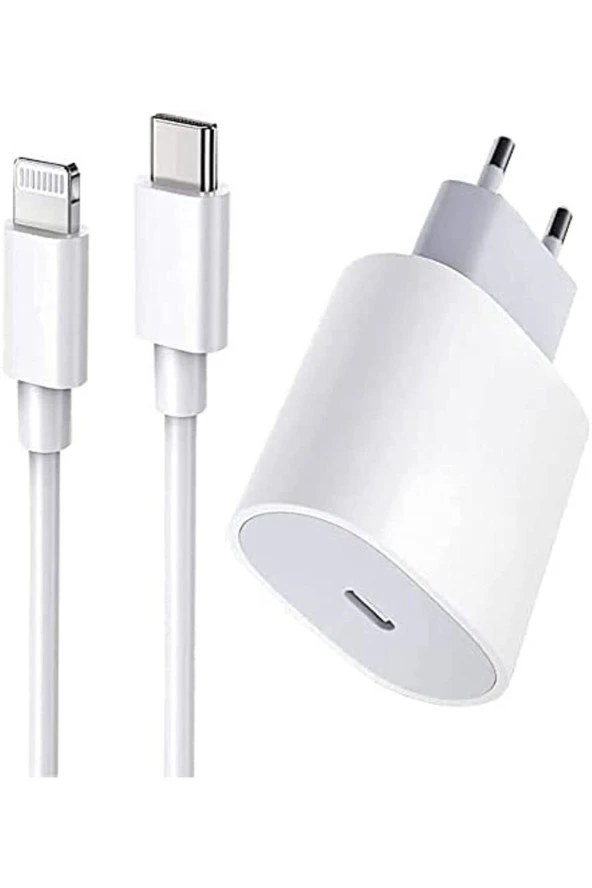 Iphone Tüm Serilerle Orjinal Uyumlu Type-c Hızlı Şarj Aleti Kablo Adaptör Set Orjinal 7 8 X 11 12 13 14 Pro