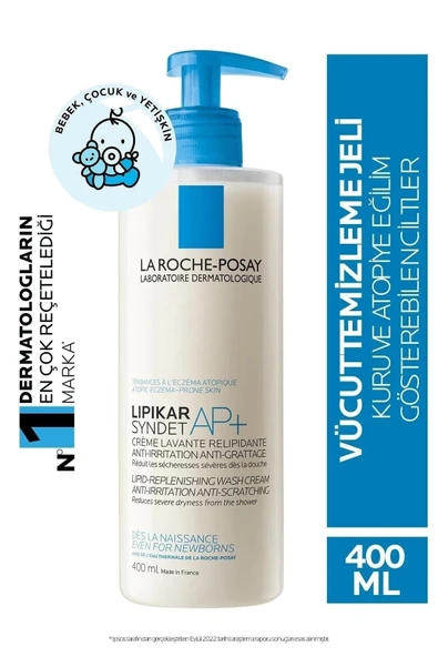 LA ROCHE POSAY LİPİKAR SYNDET AP+ VÜCUT YIKAMA JELİ 400 ML