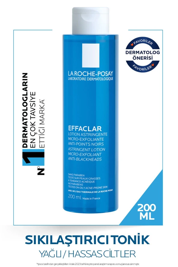 LA ROCHE POSAY EFFACLAR  TONİK 200ML ürün görseli 1