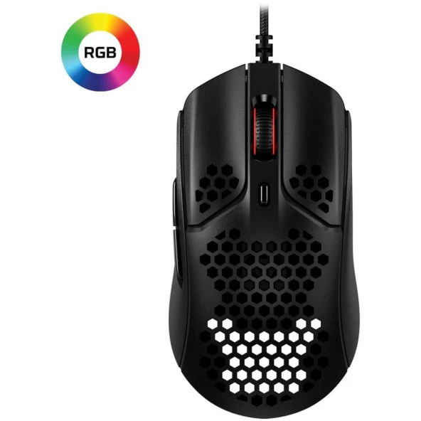 HyperX Pulsefire Haste 4P5P9AA Siyah Optik Kablolu Oyuncu Mouse Teşhir - 3