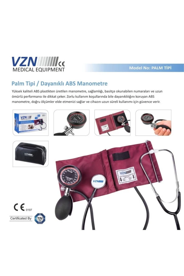 VZN TY-P02 MEKANİK TANSİYON ALETİ - 2
