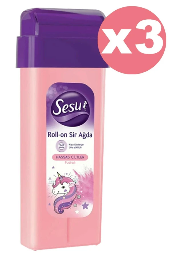 SESU Roll-on Unicorn Hassas Ciltler  Agda 100 ml X3 Adet