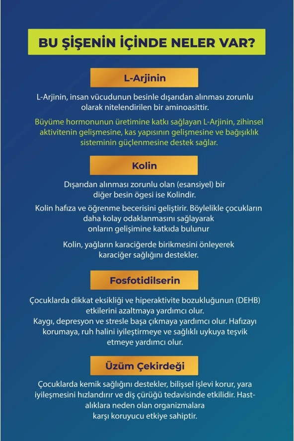 KİDS MULTİVİTAMİN DOĞAL PORTAKAL AROMALI ŞURUP 150 ML - 5