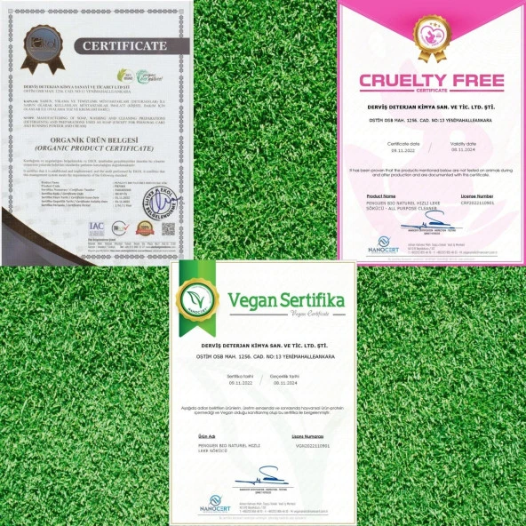 Penguen Bio Naturel Çok Amaçlı Hızlı Leke Sökücü Sprey 12 Adet x 1000 ml. - 2