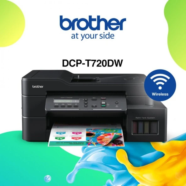 BROTHER DCP-T720DW Renkli A4 Çok Fonksiyonlu Yazıcı