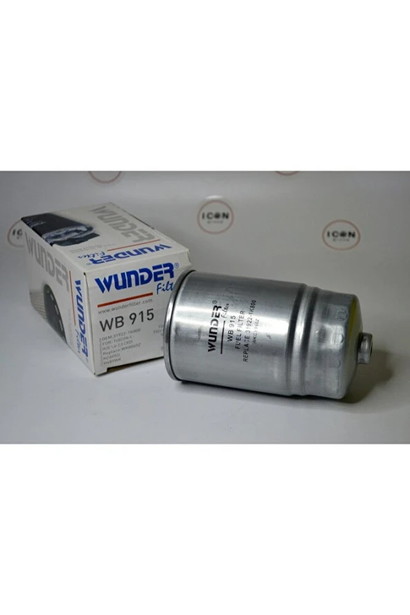 Icon Group - Hyundai Tuscon II - Ix20 1.6 - 2.0 Crdi Yakıt Filtresi - WB 915 - Resim 2