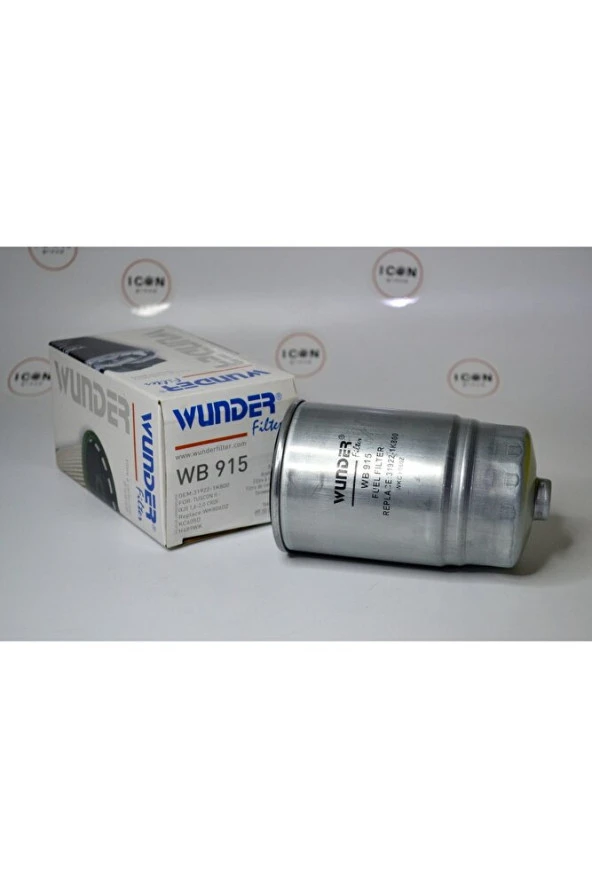 Icon Group - Hyundai Tuscon II - Ix20 1.6 - 2.0 Crdi Yakıt Filtresi - WB 915 - Resim 3