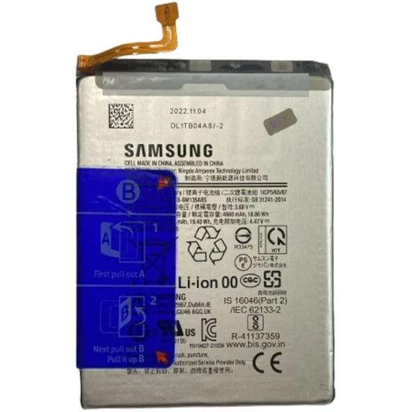 Axya Samsung Uyumlu M13 Pil Batarya Eb-bm135abs