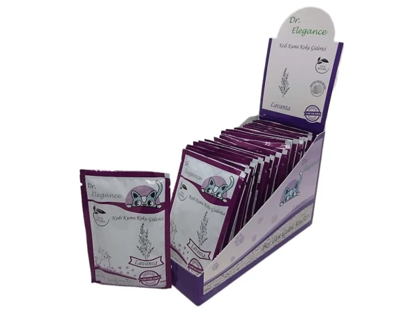 DR ELEGANCE KEDİ KUMU KOKU GİDERİCİ LAVANTA 25 GR ürün görseli 1
