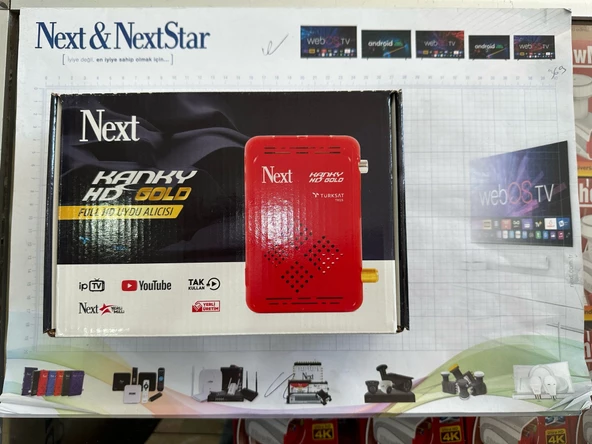 Next Kanky Gold Full HD Mini Uydu Alıcısı - 5