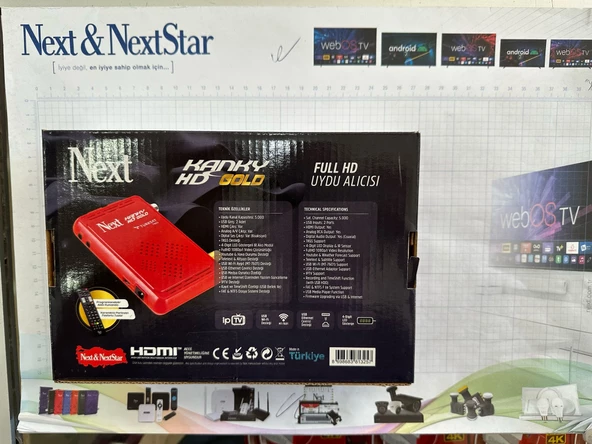 Next Kanky Gold Full HD Mini Uydu Alıcısı - 6