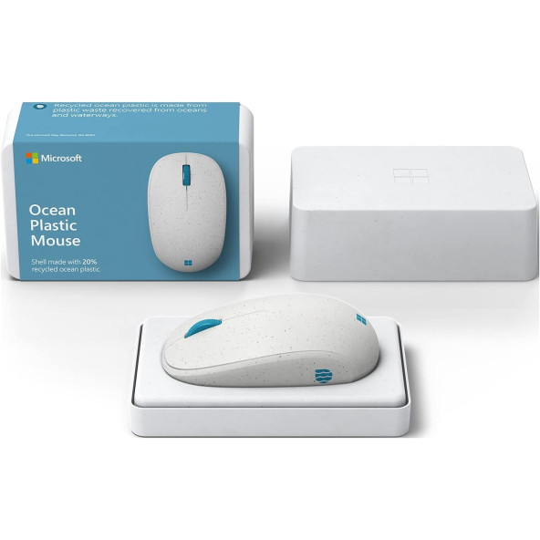 Microsoft Ocean Plastic I38-00007 Wireless Optik Mouse