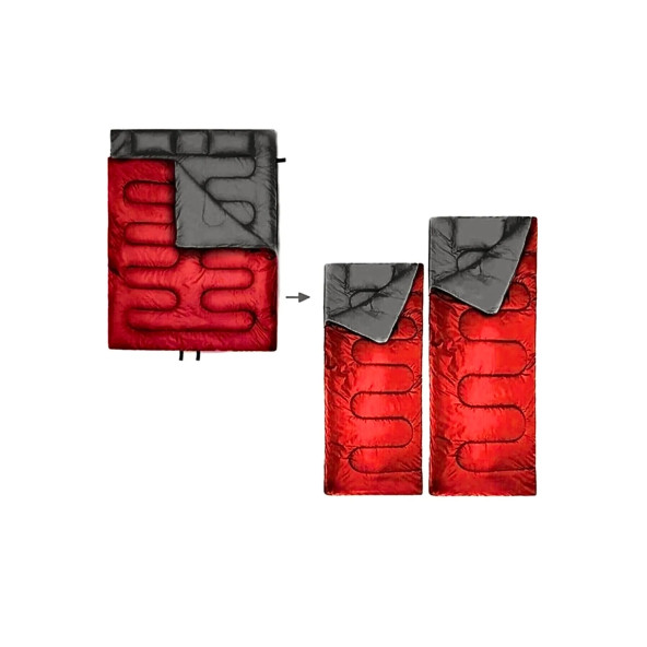 Çift Kişilik Uyku Tulumu-red - 2