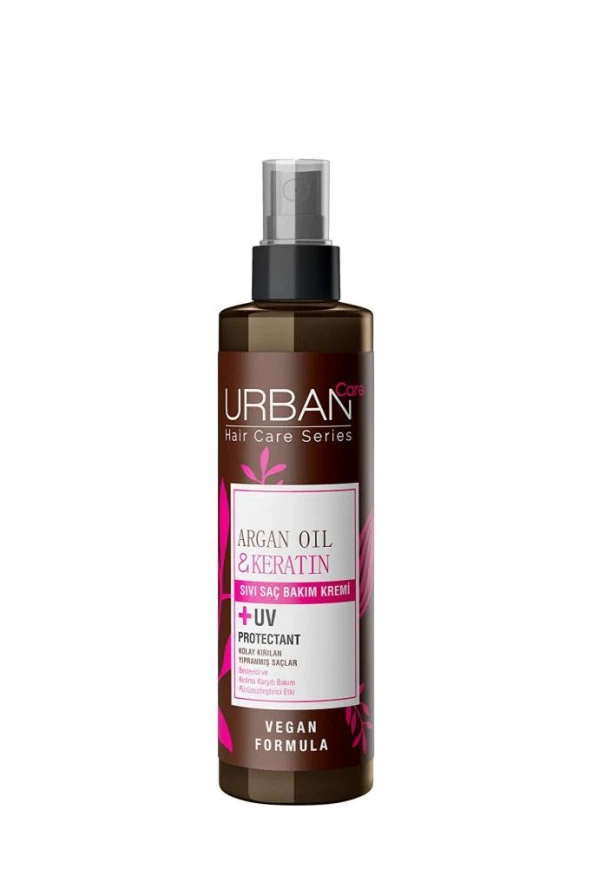 Urban Care Argan Yağı & Keratin Sıvı Saç Bakım Kremi 200 ml - 2