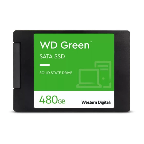 WD Green WDS480G3G0A 480 GB 2.5" 430 - 545 MB/s 3D Nand SSD