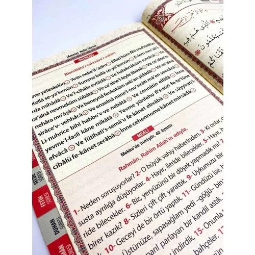 MERVE YASİN ŞERİF  004 ÇANTA BOY TÜRKÇELİ ( 208 Sayfa) - 2