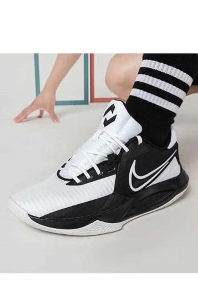Precision VI Unisex Basketbol Ayakkabı DD9535-007-Siyah-Byz - 2