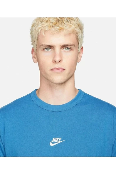 M Nsw Prem Essntl Sust T-shirt Dk Blue Do7392-407 - 3